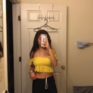 Off the shoulder top